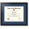 ArtToFrames Collage Photo Picture Frame with 1 - 11x14 inch Openings, Framed in Black with Over 62 Mat Color Options and Regular Glass (CSM-3926-726)